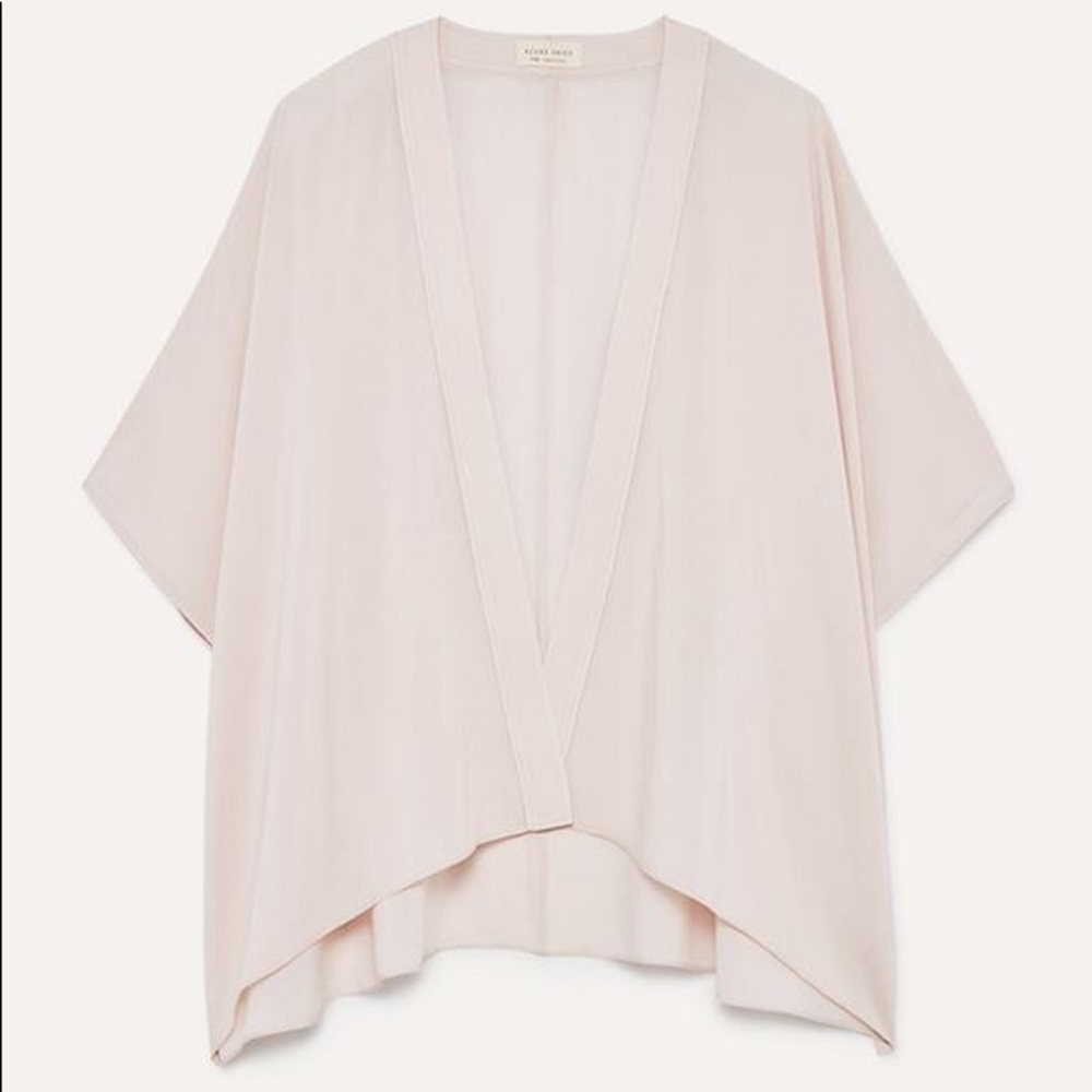 Azure Skies Kimono in White